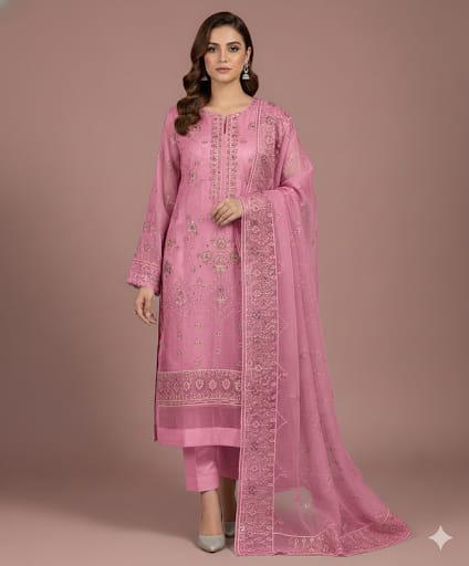 Maria.B organza pink