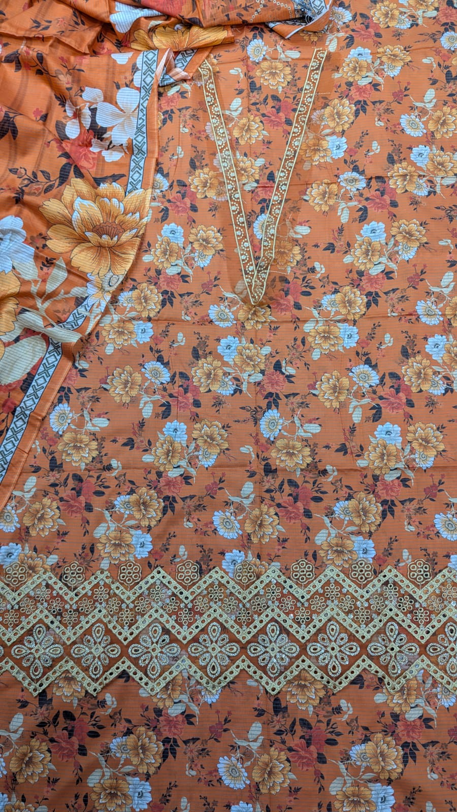 3-Piece Printed Lawn Suit