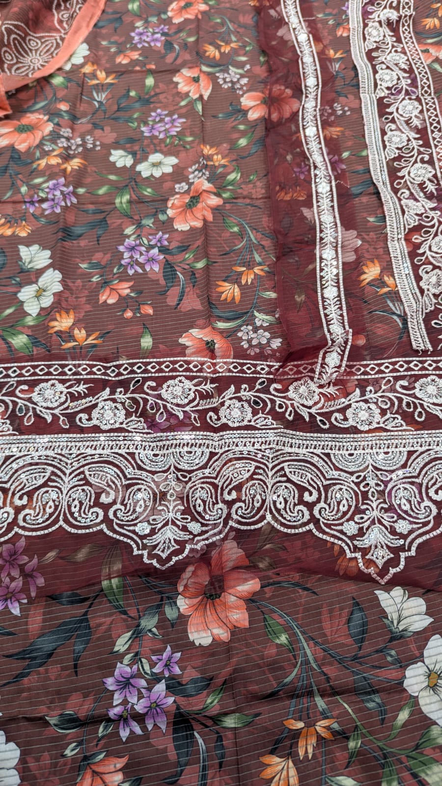 3-Piece Printed Lawn Suit