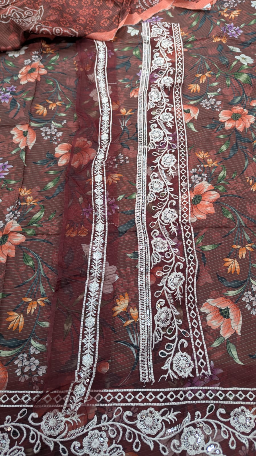 3-Piece Printed Lawn Suit