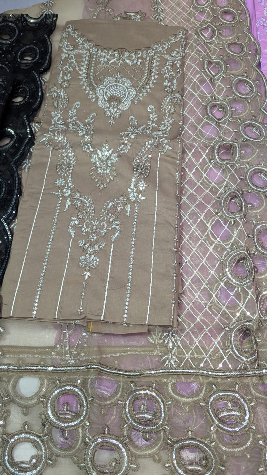 Fancy Embroidered 3-Piece Suit