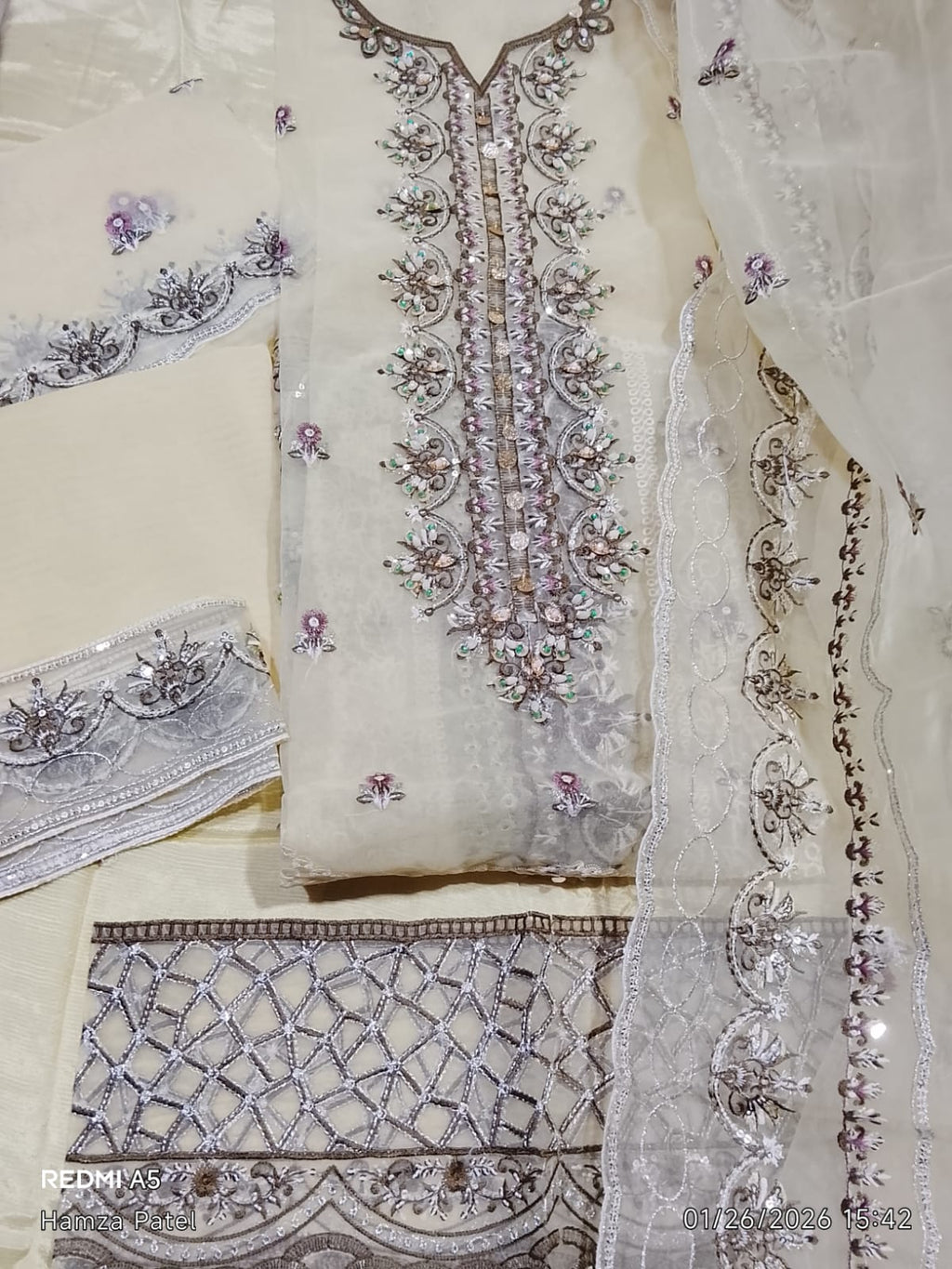 Luxury organza SQ-1149