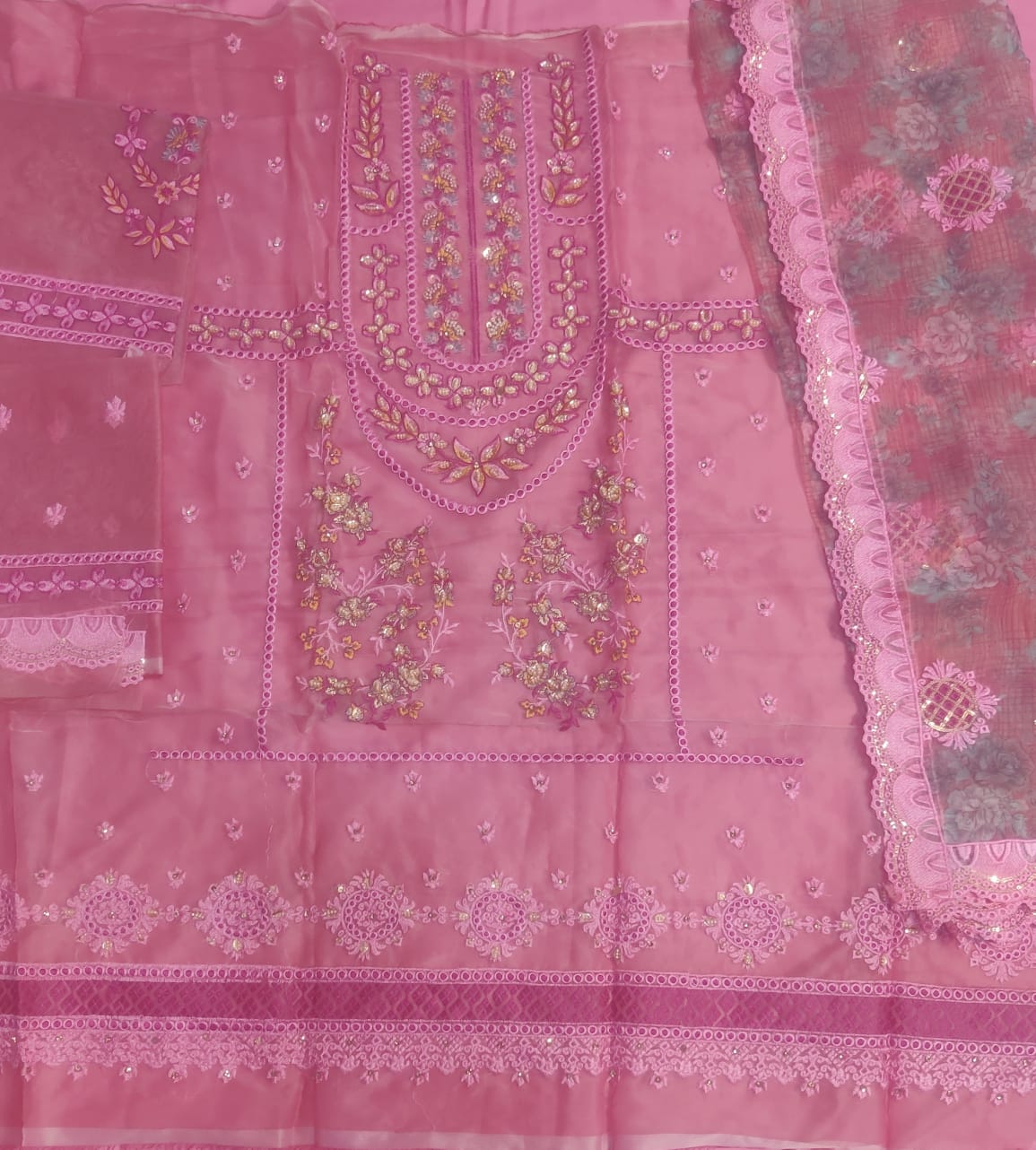 Maria.B organza pink