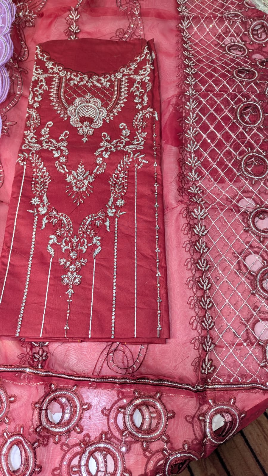 Fancy Embroidered 3-Piece Suit