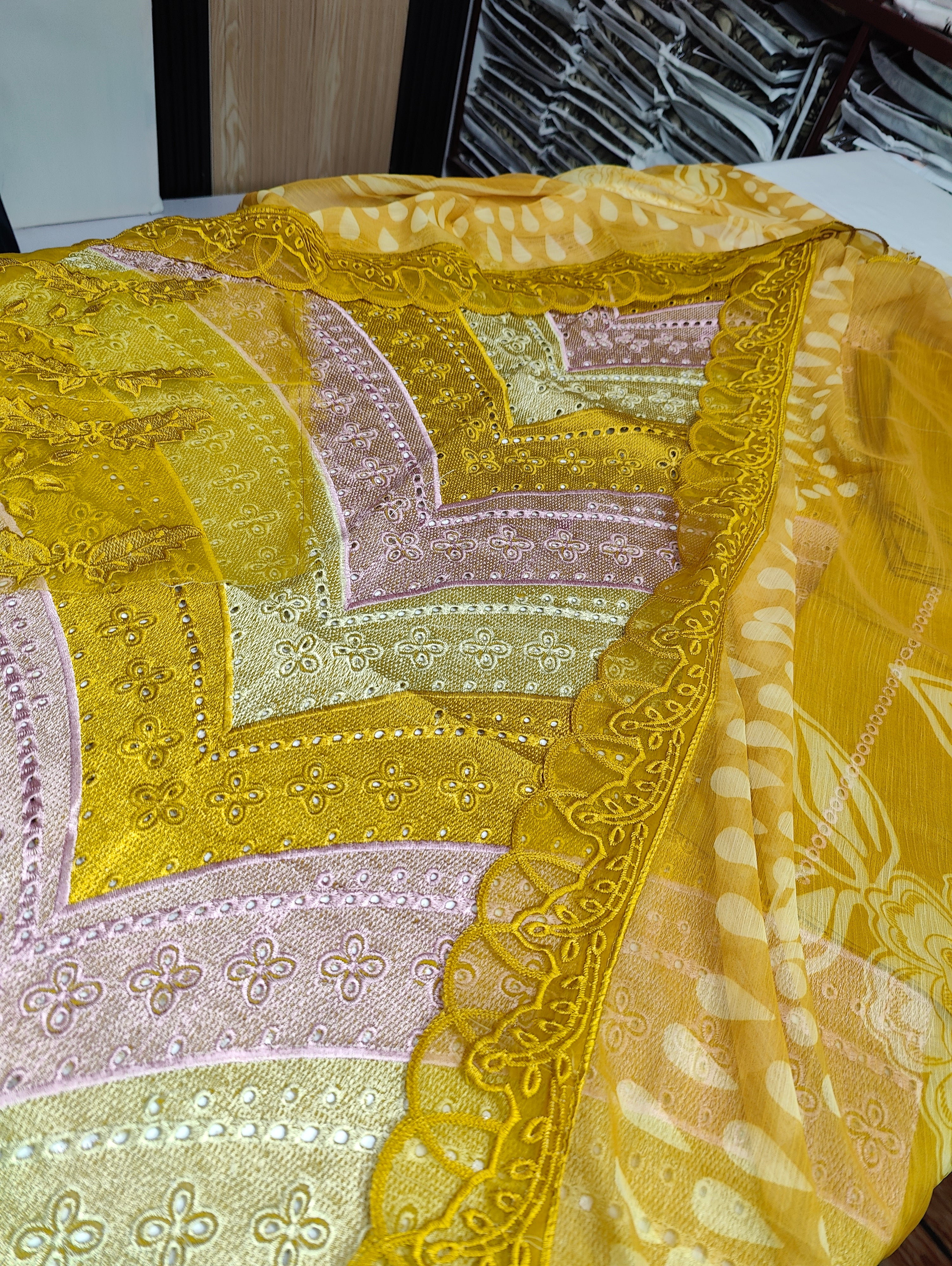 Maria.b embroidered dhani