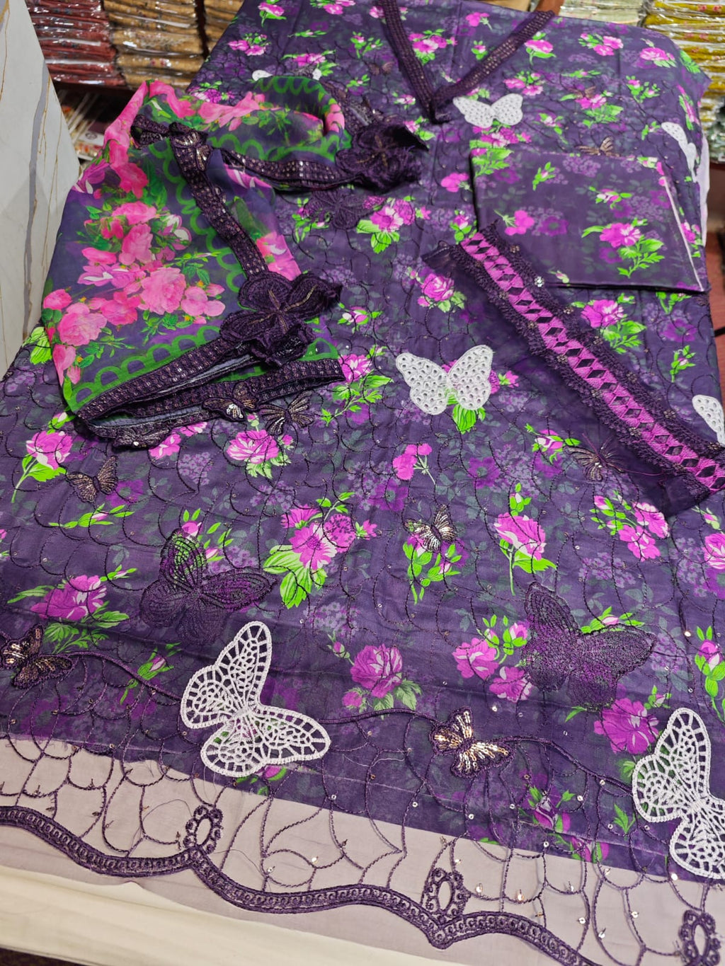 Butterfly purple