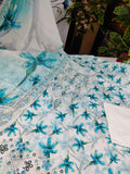 Agha lawn dupatta frozi