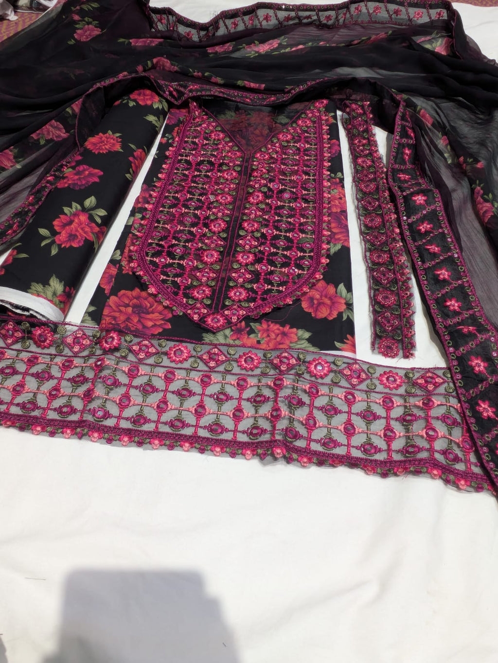 Aneela's flower print