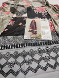 Iznik black pink - Danish Cloth