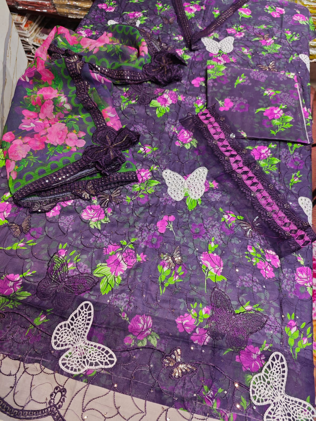 Butterfly purple